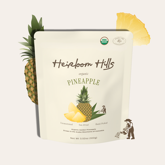 Organic Dried Pineapple