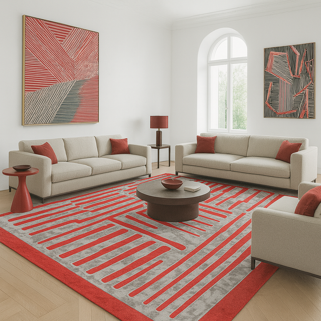 VSU 61 Vectors Shyrdak Rug-gallery-36900249239728