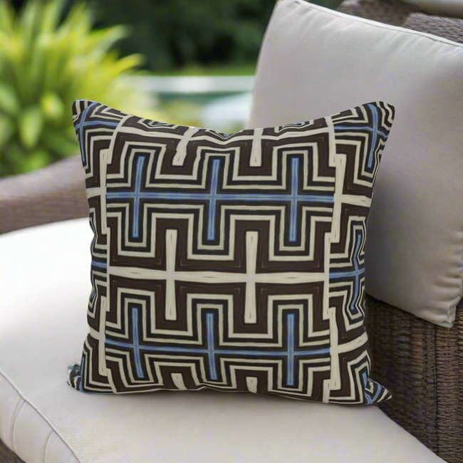 Cross Pointe – Luxury Outdoor Pillow by SmithHönig-gallery-33205087502449