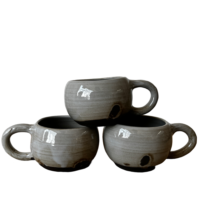 Black Clay Mugs-gallery-36754076926141
