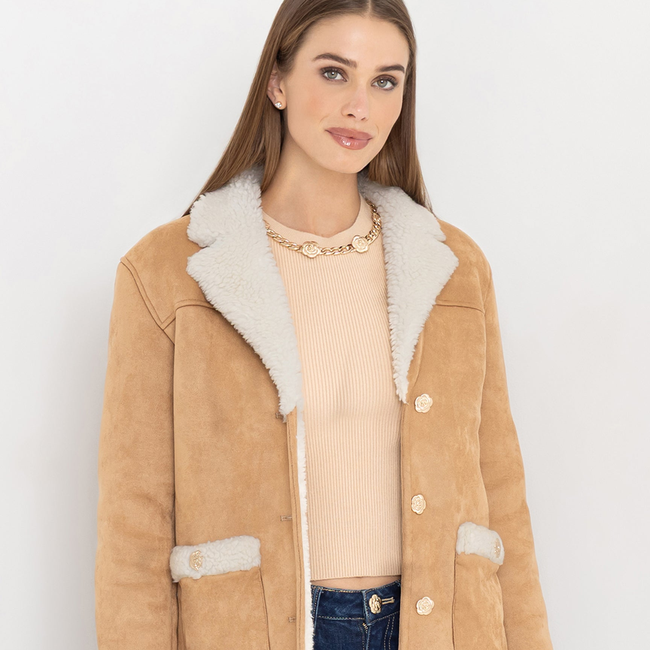 Luvia Faux Shearling Jacket-gallery-44965012209914