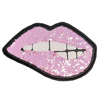 Pink Sparkle Lips