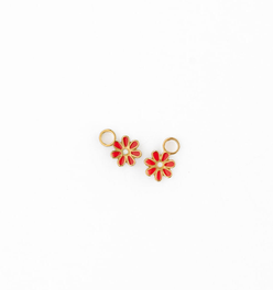 Daisy Charm Red