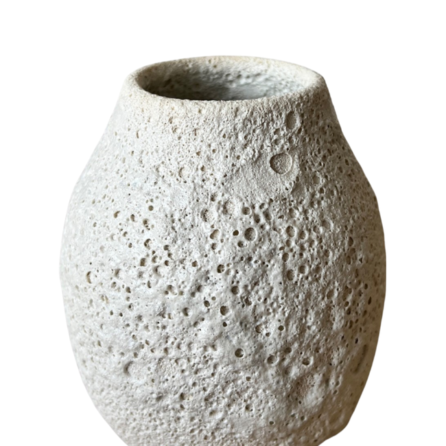 The White Crater Vase Collection-gallery-35907682795709