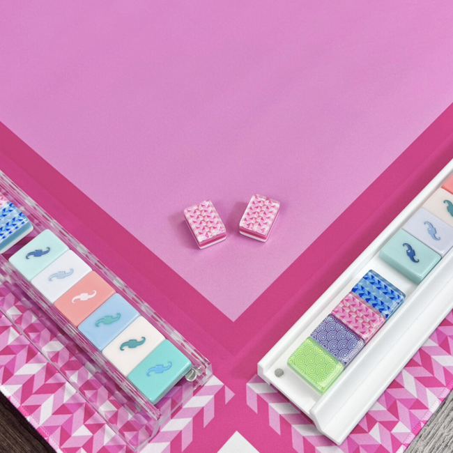 MAHJONG MAT | Prism | 33" x 33"-gallery-50597003297079