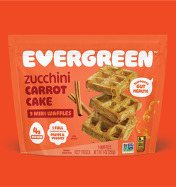 Zucchini Carrot Cake Mini Waffles