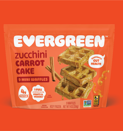 Zucchini Carrot Cake Mini Waffles