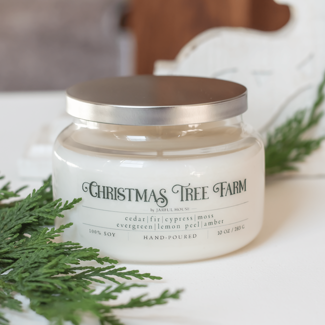 Christmas Tree Farm Gift Set Candle + Melts + Matches-gallery-30659679682630