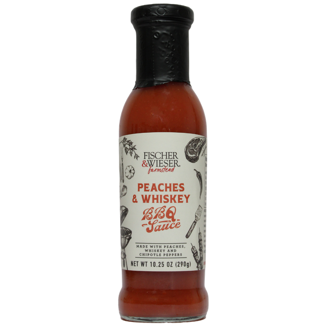 Peaches & Whiskey BBQ Sauce - New Label-gallery-32355130507310