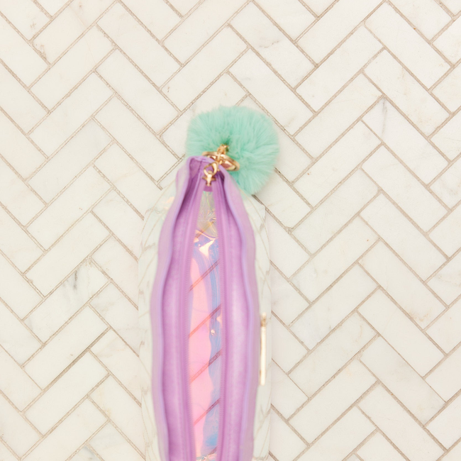 Mermaid Shell Cosmetic Bag-gallery-35284092485838