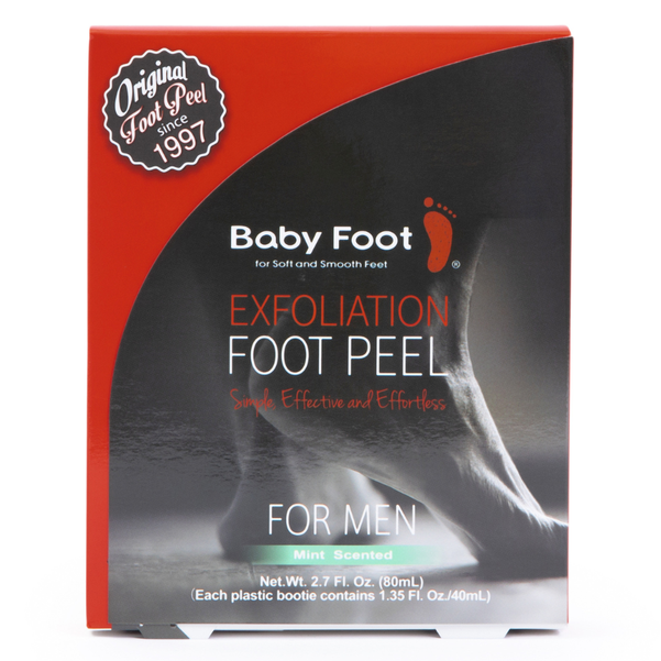 Baby Foot Exfoliation Foot Peel for Men - Mint Scented-gallery-0