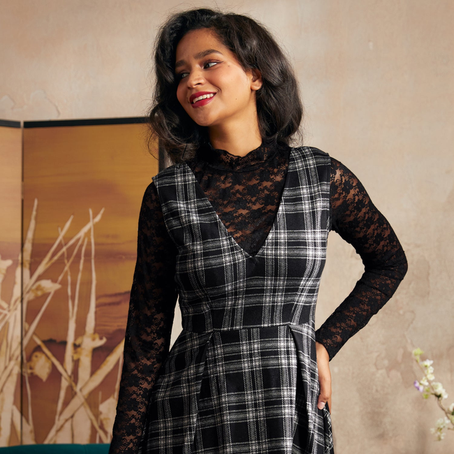 Cute as a Nutmeg Fit & Flare Dress-gallery-37889447723179