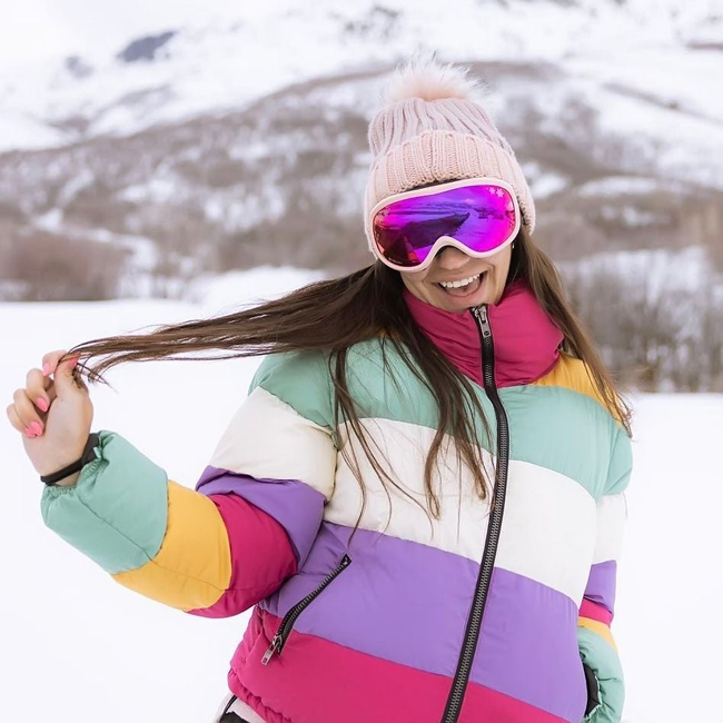 The Flurry Snow Goggle - Mauve-gallery-48693038121253