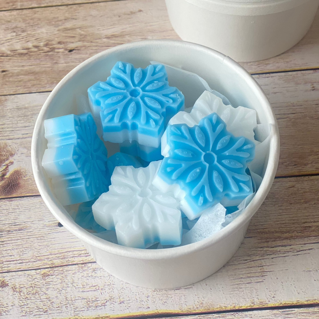 Snowflakes Scented Wax Melts Spearmint + Vanilla-gallery-30510468595782