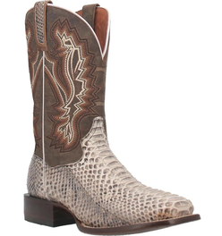 Dan Post Brutus- Mens Snakeskin Leather Cowboy Boots
