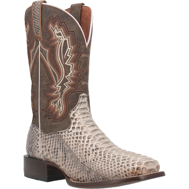 Dan Post Brutus- Mens Snakeskin Leather Cowboy Boots-gallery-46122571661618