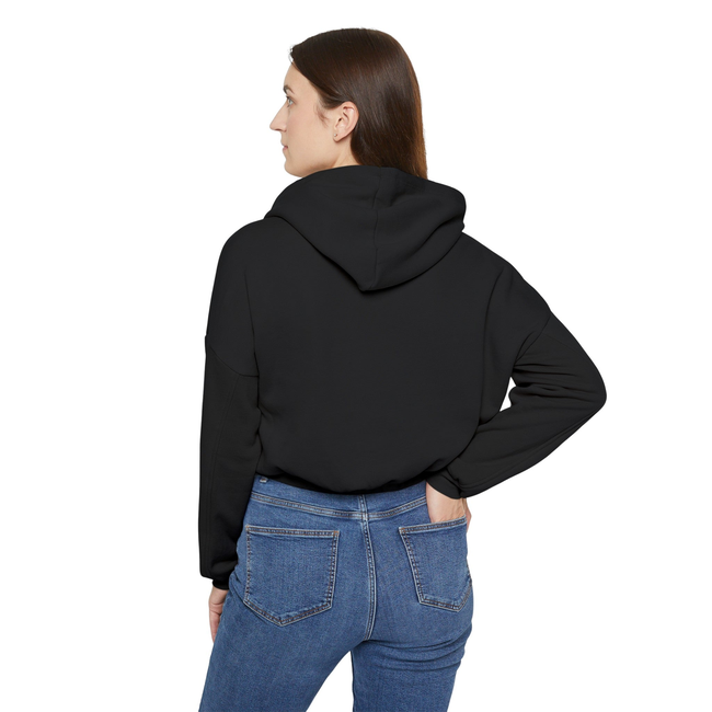 Only hot bitches become lawyers Women's Cinched Bottom Hoodie-gallery-31942444613698