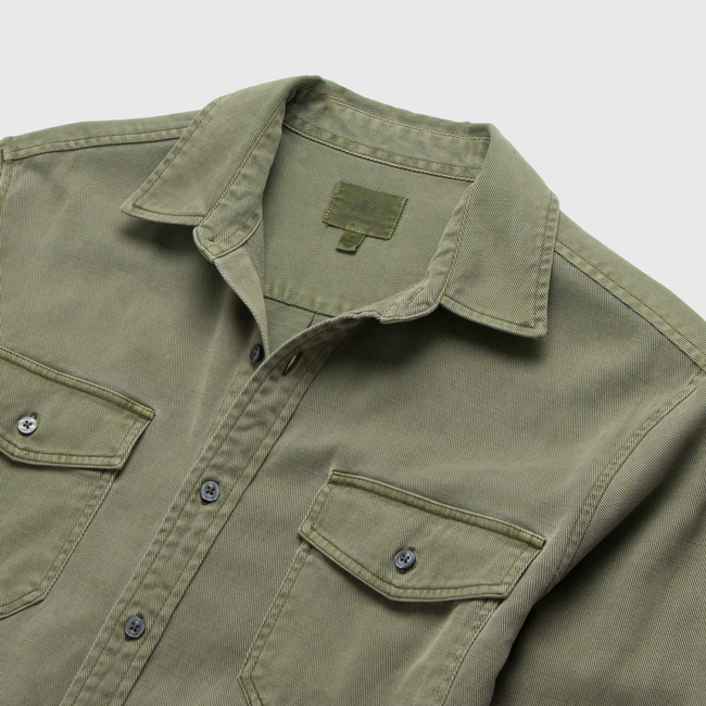 Jeb Tencel Shirt - Lichen Green-gallery-44067650863362