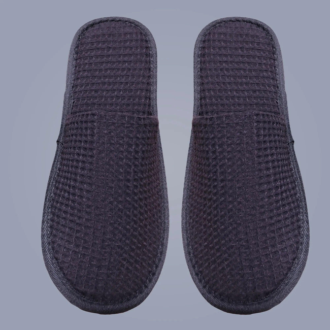 Waffle Spa Slippers – Ideal for Post-Shower & Lounging-gallery-30110406574270