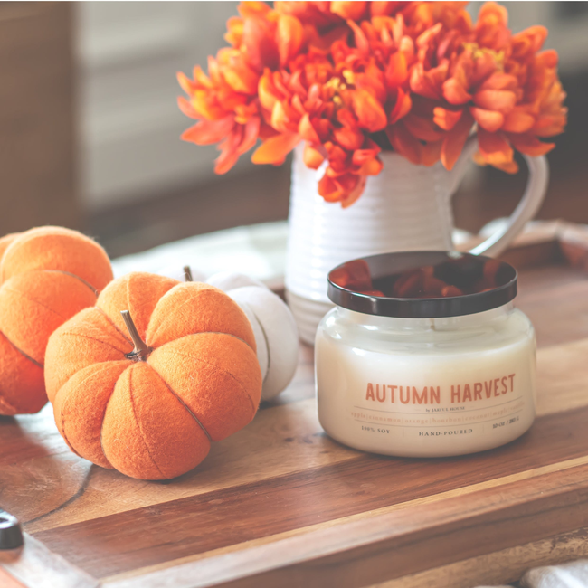 Fall Candle Autumn Harvest - 10 oz-gallery-28328211972166