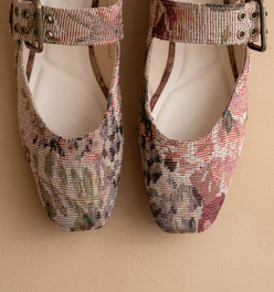 The Soho | Mauve Tapestry Ballet Flat