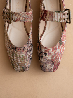 The Soho | Mauve Tapestry Ballet Flat