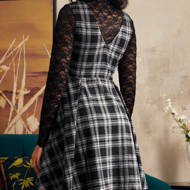 Cute as a Nutmeg Fit & Flare Dress-gallery-37889447755947