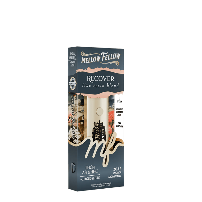 Recover Blend - Live Resin 1ml Disposable Vape - Zoap (Indica Dominant)-gallery-37327672934606