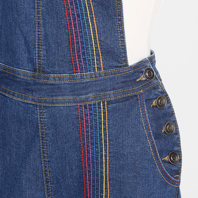 Rainbow With Me Overalls-gallery-28936398274731