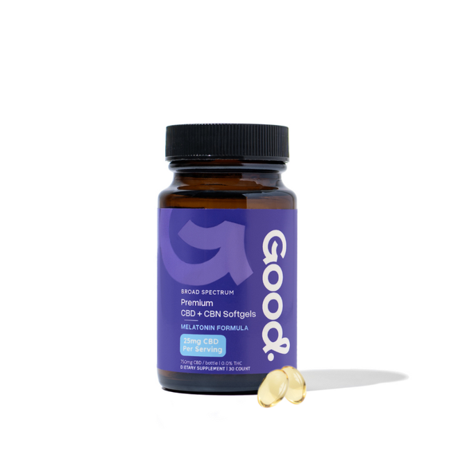 CBD Sleep Softgels with CBN - 25mg-gallery-59537123344693
