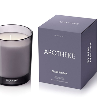 Black Iris Oak Petite Candle