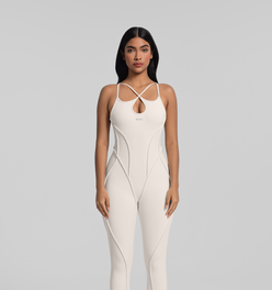 Strappy Back Catsuit