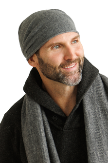 Men's 100% Pure Cashmere Slouchy Beanie