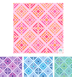 MAHJONG MAT  |  Brightside  |  33" x 33"