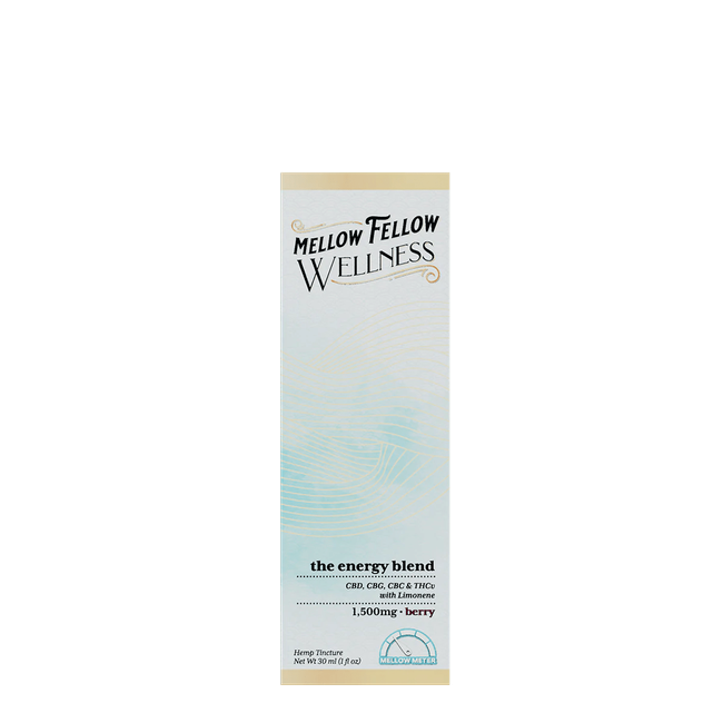 The Energy Blend CBD Tincture - 1500mg - Berry-gallery-37327698297038