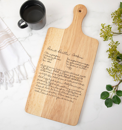 Family Recipe Cutting Board