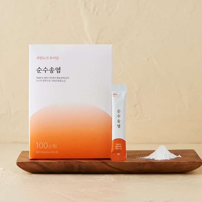 [Wooidang] Pure Refined Salt Stick (5g x 100 Sticks)-gallery-58447938191650