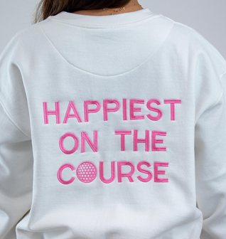 Happiest on the Course™ golf sweatshirt
