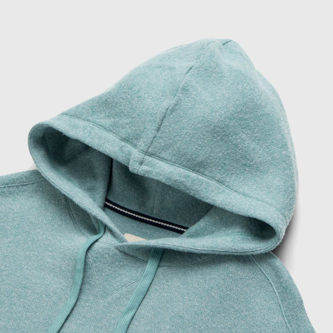 Justin Cashmist Fleece Hoodie - Aqua Heather-gallery-44025214697730