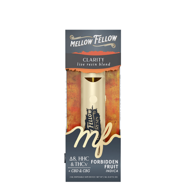 Clarity Blend 2ml Live Resin Disposable Vape - Forbidden Fruit (Indica)-gallery-37327754395854