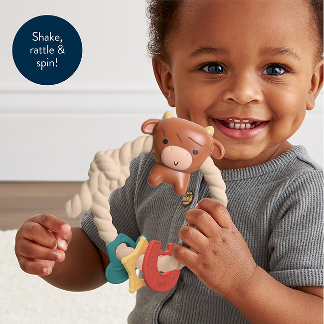 Ritzy Rattle® with Teething Rings-gallery-38690591441067