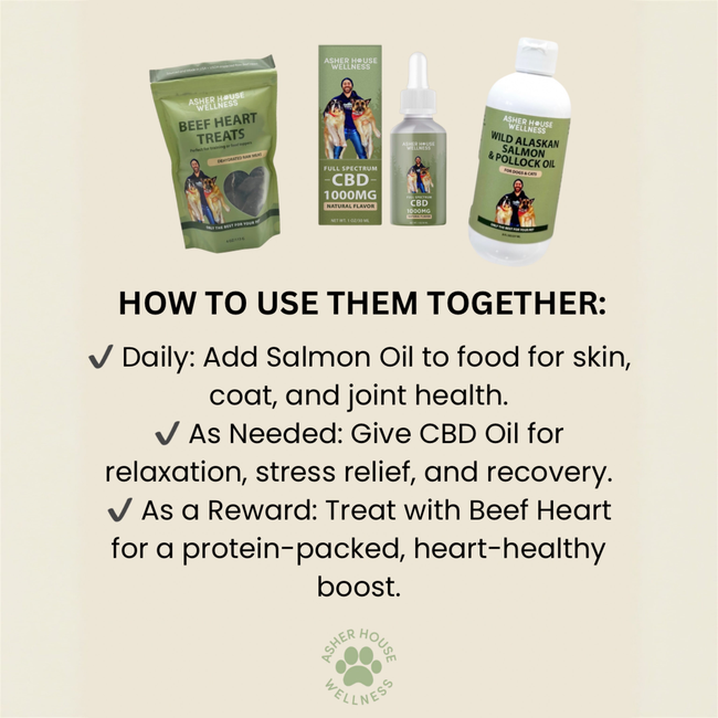 Wild Alaskan Salmon & Pollock Oil | Brain + Heart - for Pets-gallery-35118017216721