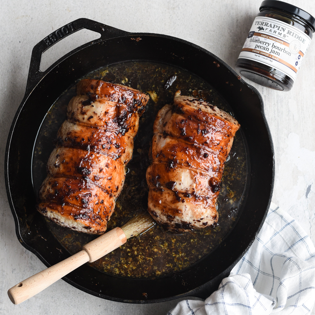 Blueberry Bourbon Pecan Jam - 2oz-gallery-60620698255726