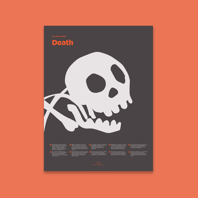 Fun Facts About Death Print-gallery-39662222737654