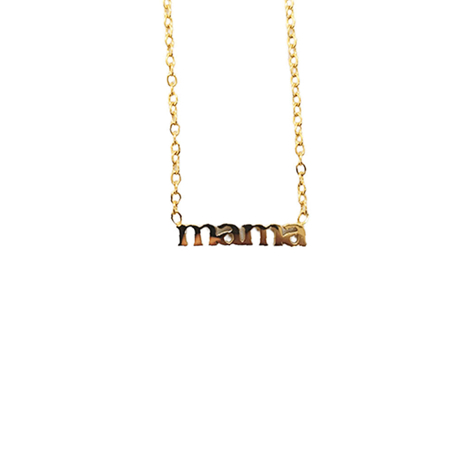 Mama Gold Pendant-gallery-42474145513722