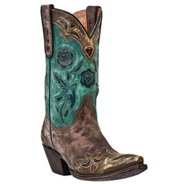 Dan Post Vintage Blue Bird - Womens Cowgirl Boots