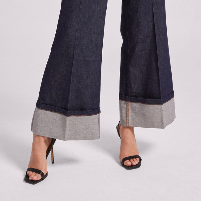 Raquel Sheen Denim Pants-gallery-40381231038714