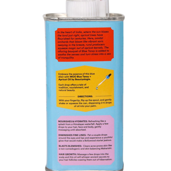 Blue Tansy + Apricot Oil, 100% Organic-gallery-39677900947633
