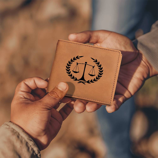 Scales of Justice Wallet-gallery-32145507352642