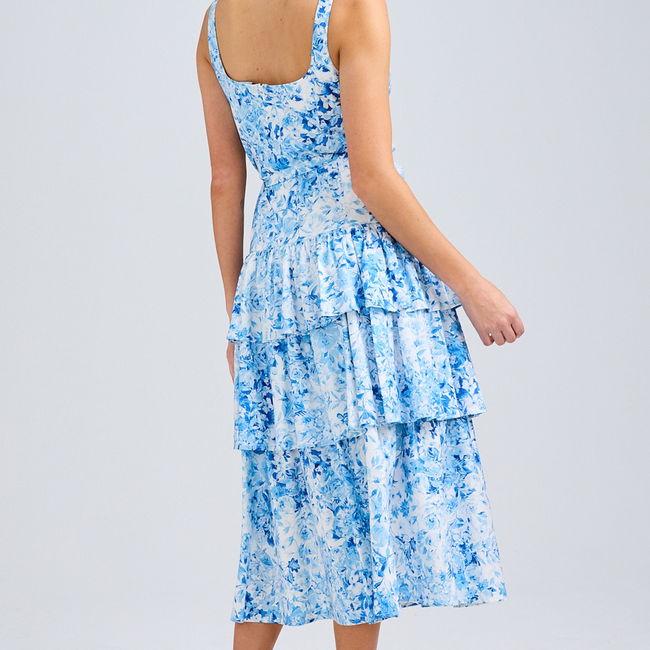 Celeste Floral Poplin Dress-gallery-43184626237690